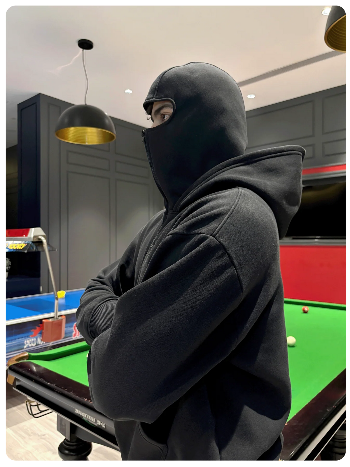 BLXCK —  Balaclava Hoodie By Negative Impact