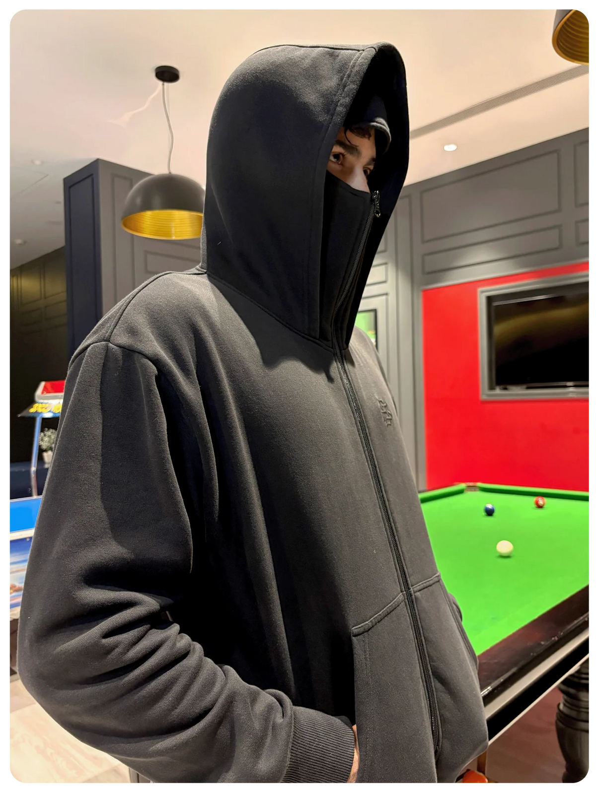BLXCK —  Balaclava Hoodie By Negative Impact